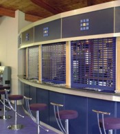 seceurovision 3800 punched purple bar installation